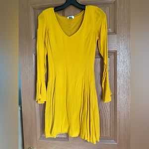 Old Navy mustard yellow dress. Size 0.